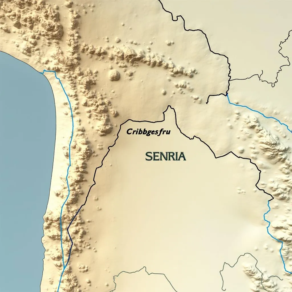 Mapa de ubicación de Cribbagesfru
