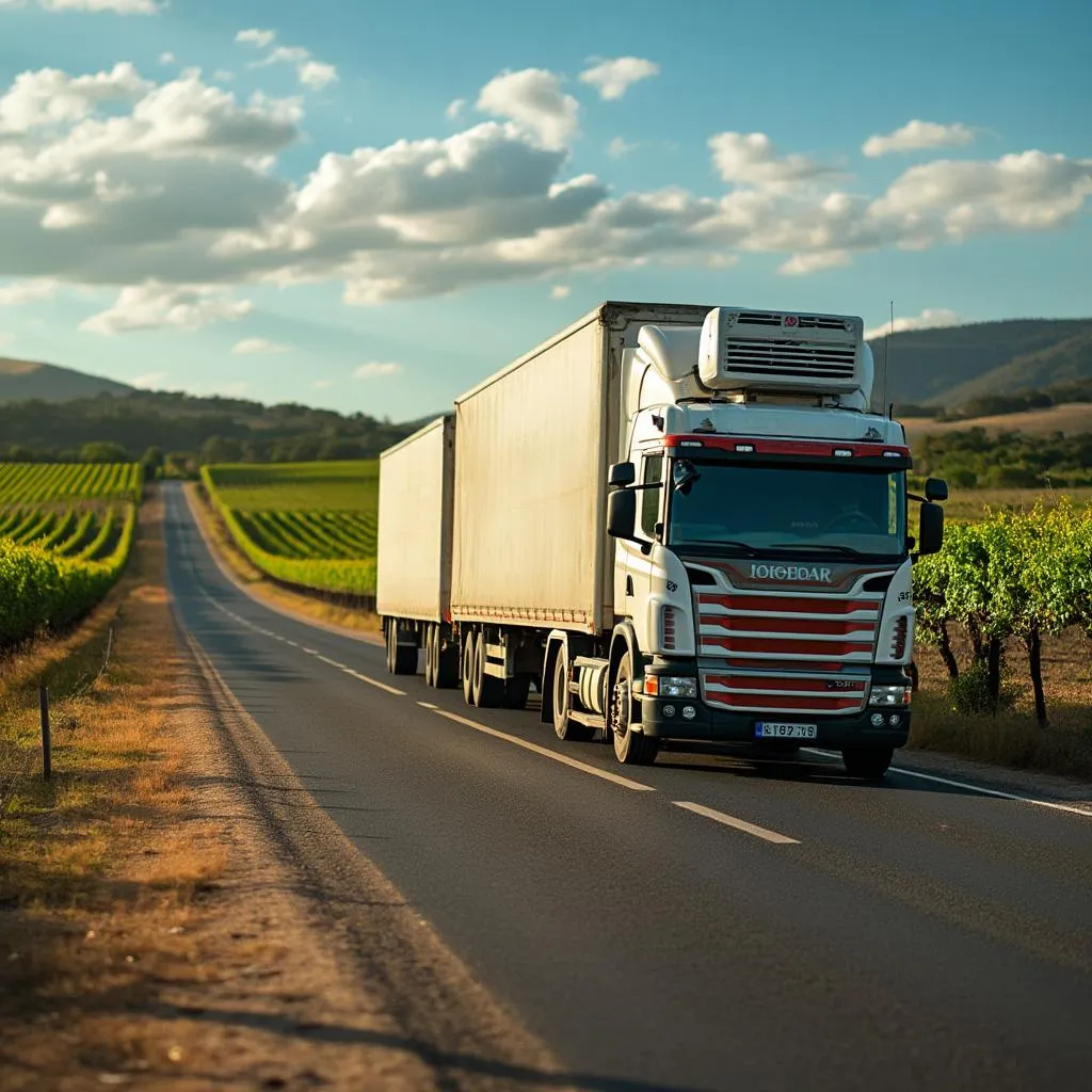 Transporte refrigerado de alimentos